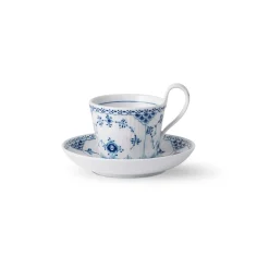 Royal Copenhagen Musselmalet Halvblonde|Kaffekopper*Musselmalet Halvblonde kop og underkop, 17 cl