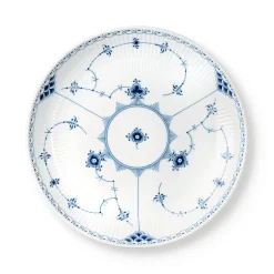 Royal Copenhagen Musselmalet Halvblonde*Musselmalet Halvblonde skål, 25 cm