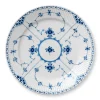 Royal Copenhagen Musselmalet Halvblonde|Middagstallerkener*Musselmalet Halvblonde tallerken, 27 cm