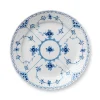 Royal Copenhagen Musselmalet Halvblonde|Middagstallerkener*Musselmalet Halvblonde tallerken, 25 cm