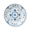 Royal Copenhagen Musselmalet Halvblonde|Frokost Tallerkener*Musselmalet Halvblonde tallerken, 22 cm