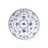 Royal Copenhagen Musselmalet Halvblonde|Desserttallerkener*Musselmalet Halvblonde tallerken, 17 cm