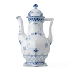 Royal Copenhagen Eksklusive Steldele|Musselmalet Helblonde*Musselmalet Helblonde Kaffekande, 150 cl