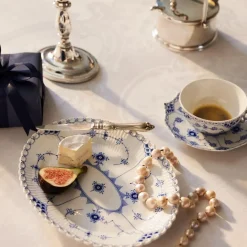 Royal Copenhagen Eksklusive Steldele|Musselmalet Helblonde*Musselmalet Helblonde kop og underkop, 20 cl