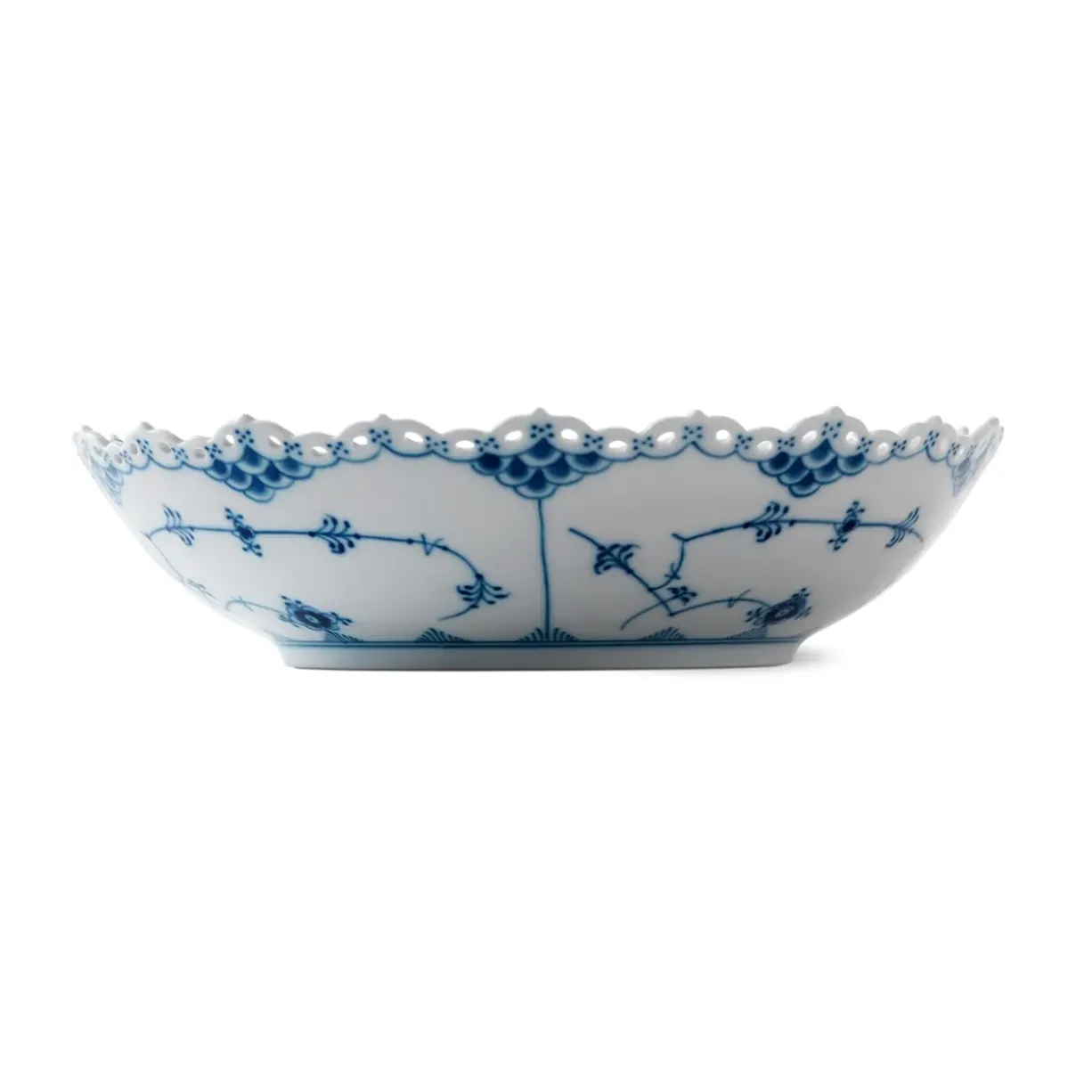 Royal Copenhagen Eksklusive Steldele|Musselmalet Helblonde*Musselmalet Helblonde skål, 140 cl