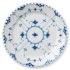 Royal Copenhagen Eksklusive Steldele|Musselmalet Helblonde*Musselmalet Helblonde tallerken, 27 cm