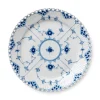 Royal Copenhagen Eksklusive Steldele|Musselmalet Helblonde*Musselmalet Helblonde tallerken, 25 cm