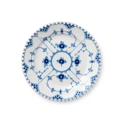 Royal Copenhagen Eksklusive Steldele|Musselmalet Helblonde*Musselmalet Helblonde tallerken, 19 cm