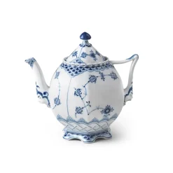 Royal Copenhagen Eksklusive Steldele|Musselmalet Helblonde*Musselmalet Helblonde tekande, 70 cl