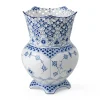 Royal Copenhagen Eksklusive Steldele|Musselmalet Helblonde*Musselmalet Helblonde vase, 22 cm