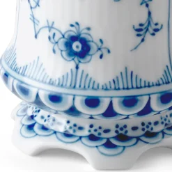 Royal Copenhagen Eksklusive Steldele|Musselmalet Helblonde*Musselmalet Helblonde vase, 11 cm