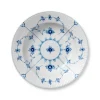 Royal Copenhagen Eksklusive Steldele|Musselmalet Riflet*Musselmalet Riflet dyb tallerken, 23 cm