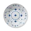 Royal Copenhagen Eksklusive Steldele|Musselmalet Riflet*Musselmalet Riflet dyb tallerken, 24 cm
