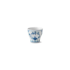 Royal Copenhagen Eksklusive Steldele|Musselmalet Riflet*Musselmalet Riflet æggebæger, 4,8 cm