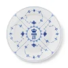 Royal Copenhagen Eksklusive Steldele|Musselmalet Riflet*Musselmalet Riflet jubilæumstallerken, Limited Edition, 27 cm