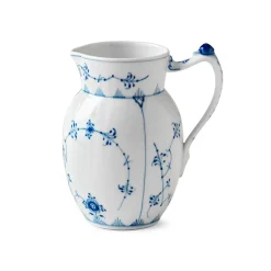 Royal Copenhagen Eksklusive Steldele|Musselmalet Riflet*Musselmalet Riflet kande, 90 cl