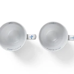 Royal Copenhagen Eksklusive Steldele|Musselmalet Riflet*Musselmalet Riflet kop, , 38 cl, 2 stk. Bespoke