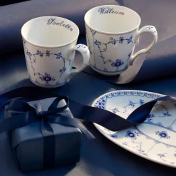 Royal Copenhagen Eksklusive Steldele|Musselmalet Riflet*Musselmalet Riflet kop, , 38 cl, 2 stk. Bespoke