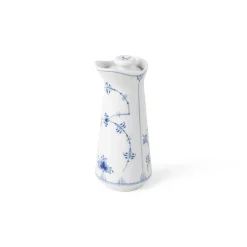 Royal Copenhagen Eksklusive Steldele|Musselmalet Riflet*Musselmalet Riflet olie- og eddikeflaske, 13,5 cm
