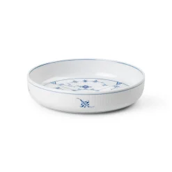Royal Copenhagen Eksklusive Steldele|Musselmalet Riflet*Musselmalet Riflet ovnfast fad, 18,5 cm