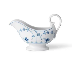 Royal Copenhagen Eksklusive Steldele|Musselmalet Riflet*Musselmalet Riflet saucekande, 37 cl