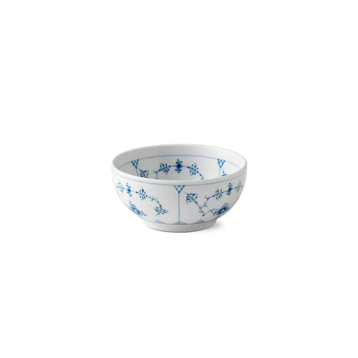 Royal Copenhagen Eksklusive Steldele|Musselmalet Riflet*Musselmalet Riflet skål, 47 cl
