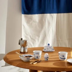 Royal Copenhagen Eksklusive Steldele|Musselmalet Riflet*Musselmalet Riflet skål, 35 cl