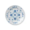 Royal Copenhagen Eksklusive Steldele|Musselmalet Riflet*Musselmalet Riflet tallerken, 19 cm