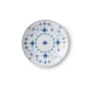 Royal Copenhagen Eksklusive Steldele|Musselmalet Riflet*Musselmalet Riflet tallerken coupe, 15 cm