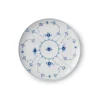 Royal Copenhagen Eksklusive Steldele|Musselmalet Riflet*Musselmalet Riflet tallerken coupe, 19 cm