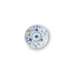 Royal Copenhagen Eksklusive Steldele|Musselmalet Riflet*Musselmalet Riflet tallerken, 12 cm