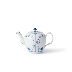 Royal Copenhagen Eksklusive Steldele|Musselmalet Riflet*Musselmalet Riflet tekande, 35 cl