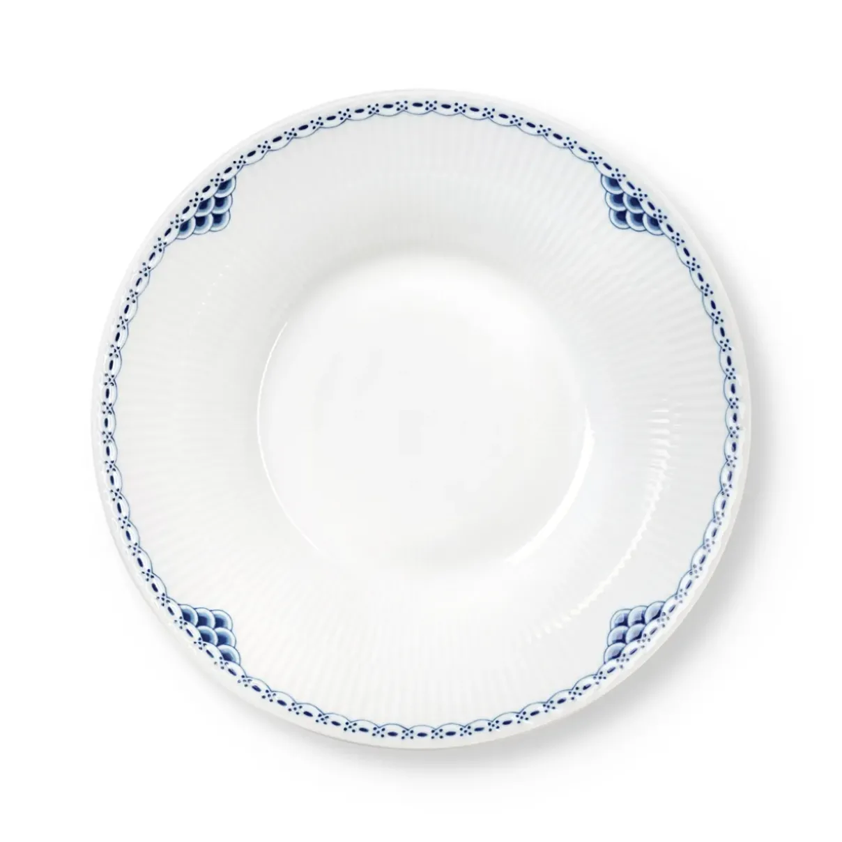 Royal Copenhagen Prinsesse|Dybe Tallerkener*Prinsesse dyb tallerken, 24 cm