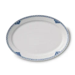 Royal Copenhagen Prinsesse|Ovale Tallerkener*Prinsesse fad, 28 cm
