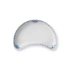 Royal Copenhagen Prinsesse|Fade*Prinsesse halvmåneformet fad, 22,5 cm