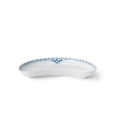 Royal Copenhagen Prinsesse|Fade*Prinsesse halvmåneformet fad, 22,5 cm