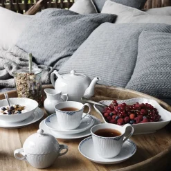 Royal Copenhagen Prinsesse|Kaffekopper*Prinsesse højhankskop og underkop, 24 cl