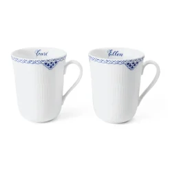 Royal Copenhagen Prinsesse*Prinsesse kop, , 33 cl, 2 stk. Bespoke