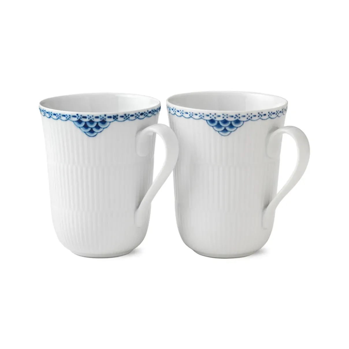 Royal Copenhagen Prinsesse|Kaffekopper*kop, 36 cl, 2 stk. Prinsesse