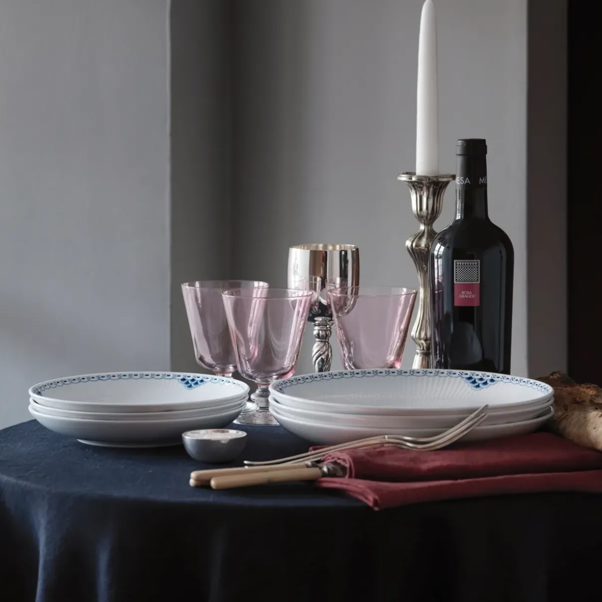 Royal Copenhagen Prinsesse|Frokost Tallerkener*Prinsesse lav skål, 20 cm