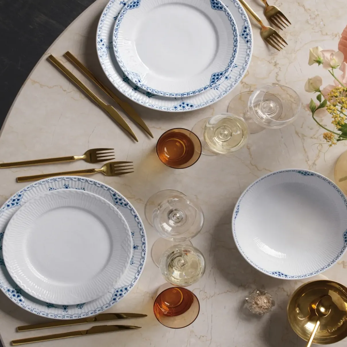 Royal Copenhagen Prinsesse|Salatskåle*Prinsesse skål, 110 cl