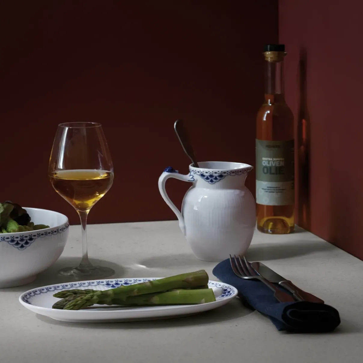 Royal Copenhagen Prinsesse|Salatskåle*Prinsesse skål, 110 cl