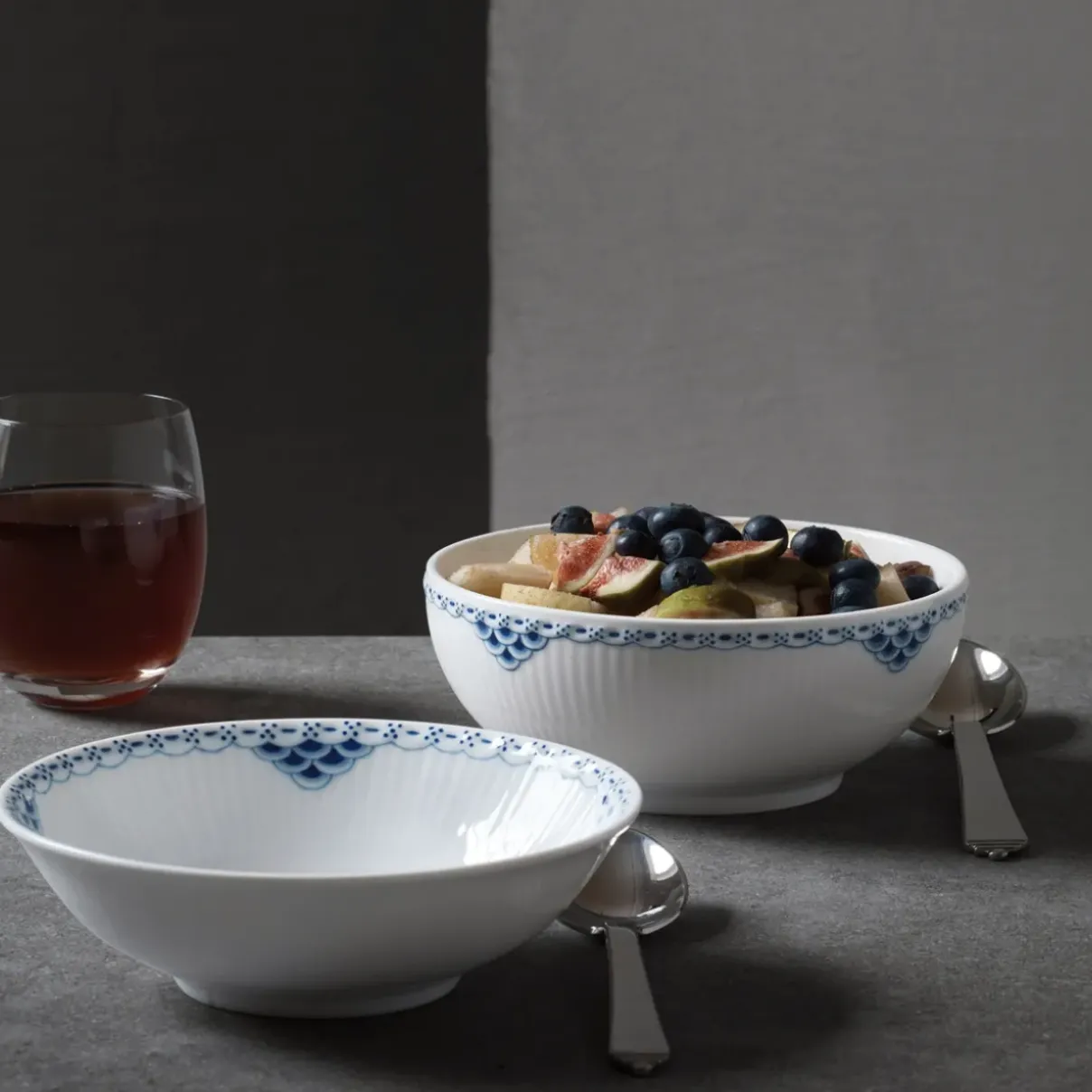 Royal Copenhagen Prinsesse|Snackskåle*Prinsesse skål, 35 cl