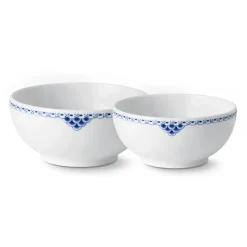 Royal Copenhagen Prinsesse|Snackskåle*Prinsesse skål, 73 cl, 110 cl, 2 stk.