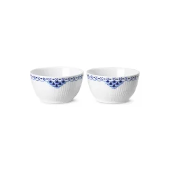 Royal Copenhagen Prinsesse|Snackskåle*Prinsesse skål, 15 cl, 2 stk.