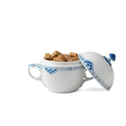 Royal Copenhagen Prinsesse*Prinsesse sukkerskål med låg, 20 cl