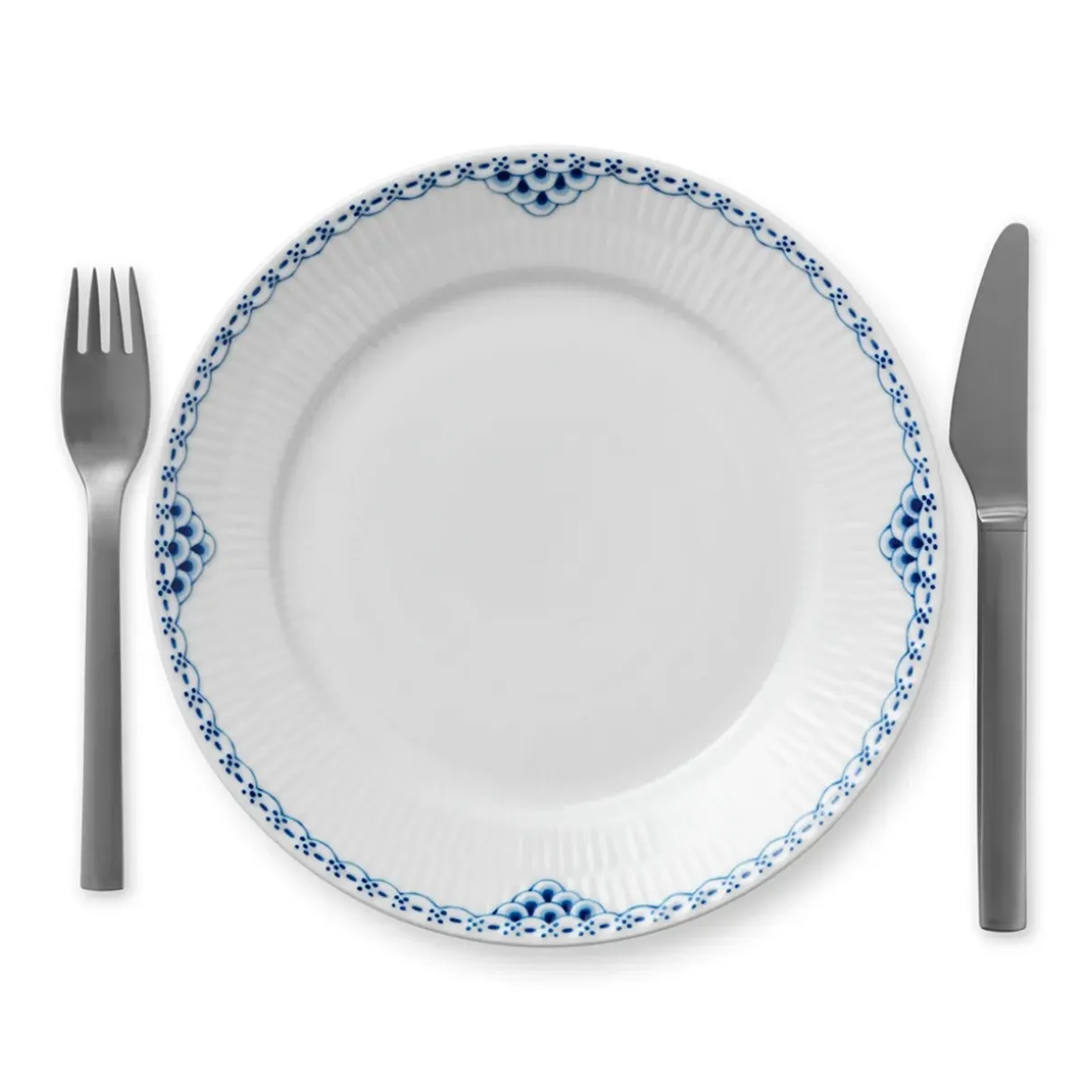 Royal Copenhagen Prinsesse|Frokost Tallerkener*Prinsesse tallerken, 22 cm