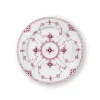 Royal Copenhagen Eksklusive Steldele|Purpur Musselmalet Halvblonde*Purpur Musselmalet Halvblonde tallerken, 19 cm
