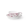 Royal Copenhagen Eksklusive Steldele|Purpur Musselmalet Halvblonde*Purpur Musselmalet Halvblonde kop og underkop, 22 cl