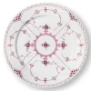 Royal Copenhagen Eksklusive Steldele|Purpur Musselmalet Halvblonde*Purpur Musselmalet Halvblonde tallerken, 27 cm